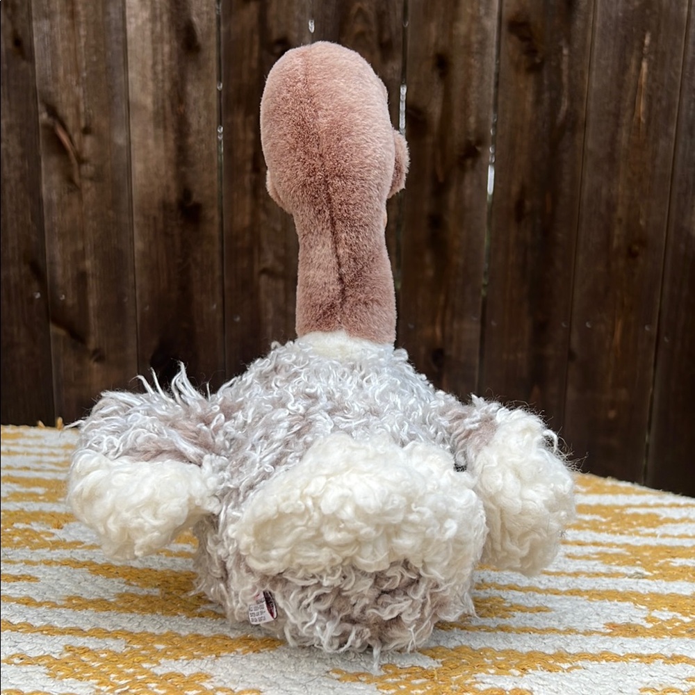 Gund Plush Stuffed Animal Ostrich Bird Brown and Tan - Picture 6 of 13